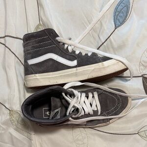 Vans Charcoal High-Top Sneakers